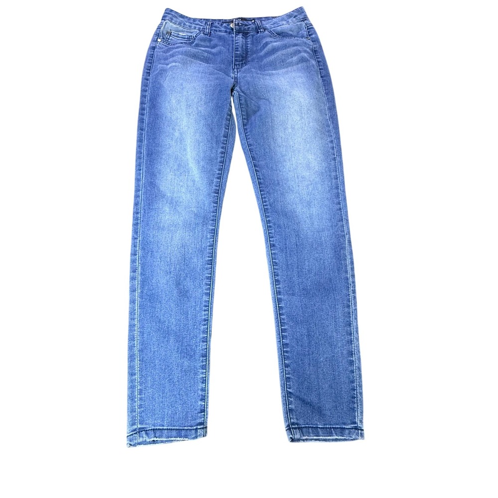 Harper Distressed Skinny‎ Jeans Medium Wash Denim Casual Everyday Size 28